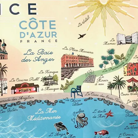 Riviera - Loft Gilly 1 - Old Town - 100 M De La Promenade Des - Superbe Grand Ac Lägenhet Nice