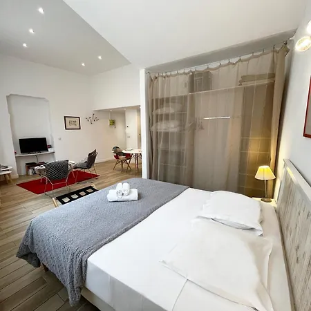 Riviera - Loft Gilly 1 - Old Town - 100 M De La Promenade Des - Superbe Grand Ac Apartamento 3*